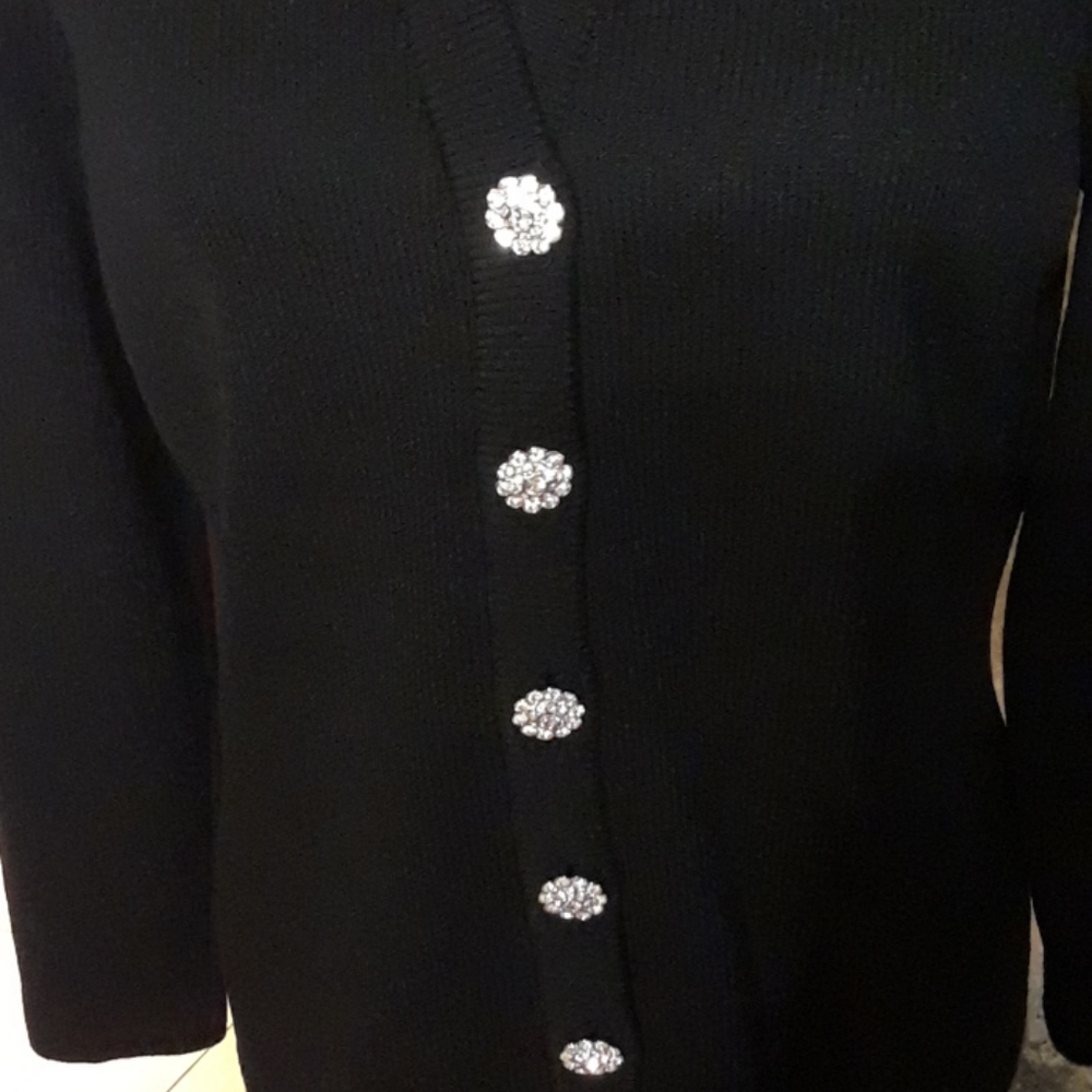St. John Evening Basics knit jacket - Picture 2 of 9
